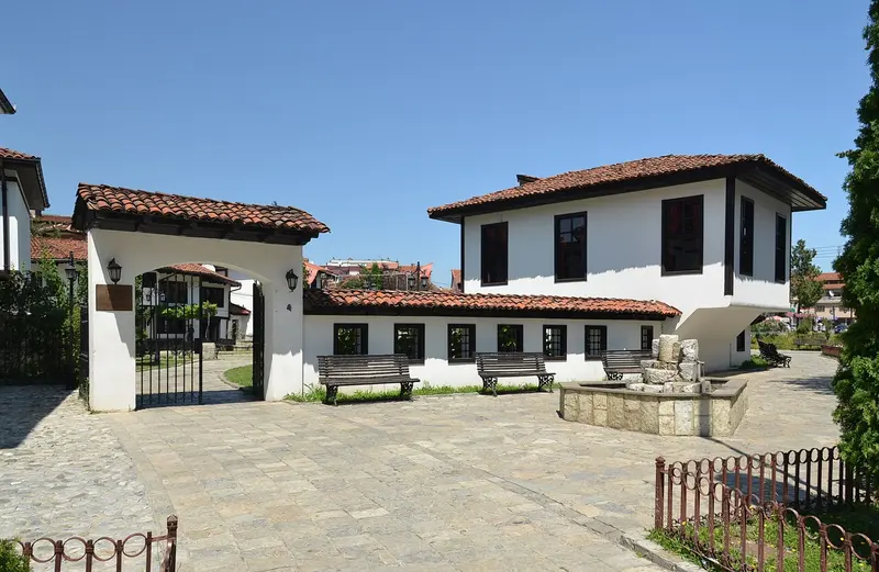 White house and courtyard of the League of Prizren museum complex